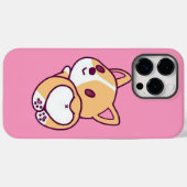 Schattige Corgi Puppy Liefde Case-Mate iPhone Case (Achterkant (horizontaal))