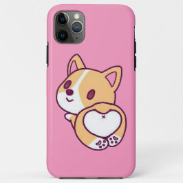 Schattige Corgi Puppy Liefde Case-Mate iPhone Case