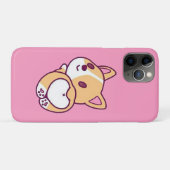 Schattige Corgi Puppy Liefde Case-Mate iPhone Case (Achterkant (horizontaal))