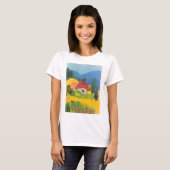 Schattige Cottage Adventure T-shirt (Voorkant volledig)
