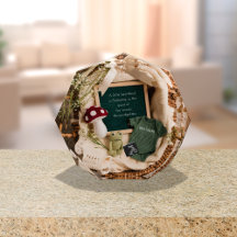 schattige Cottagecore zwangerschapsaankondiging