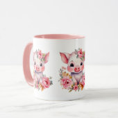 Schattige Country varkensliefhebbers Mok (Voorkant links)