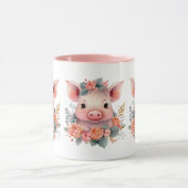 Schattige Country varkensliefhebbers Mok (Midden)