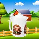 Schattige Country varkensliefhebbers Theepot<br><div class="desc">Schattige Country varken liefhebbers theepot</div>