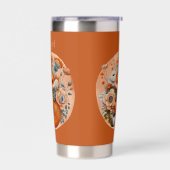 Schattige Country vossenliefhebbers voeg naam toe Geïsoleerde Drinkbeker (Links)