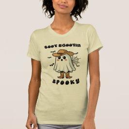 Schattige Cowboy Ghost Halloween T-shirt