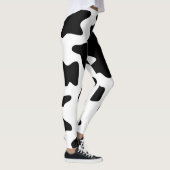 schattige cowboy, koe zwart-wit boerderij leggings (Rechts)