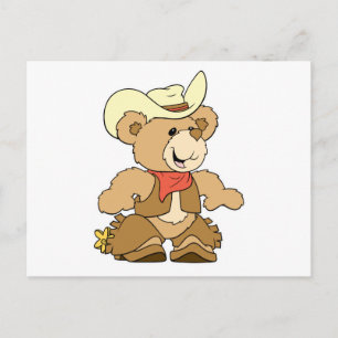Schattige Cowboy Rancher Beer Briefkaart