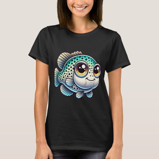 Schattige Crappie T-shirt (Voorkant)