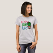 Schattige Crazy Plant Lady Arizona Cactus TShirt D (Voorkant volledig)