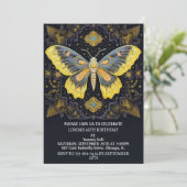 Schattige Creatief Vlinderkunst Verjaardagsfeest Kaart (Staand voorkant)