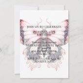 Schattige Creatief Vlinderkunst Verjaardagsfeest Kaart (Voorkant)