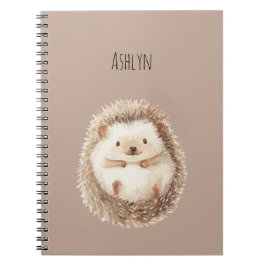 Schattige Crème Egel Notitieboek