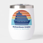 Schattige Cruiseschip Sunset gepersonaliseerd (Voorkant)