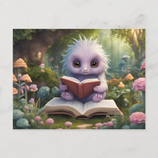 Schattige Cryptid-Briefkaart Briefkaart
