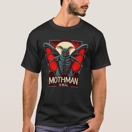 Schattige Cryptid Mothman 2 T-shirt (Voorkant)