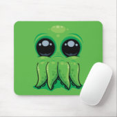Schattige Cthulhu Gezicht Muismat (Met muis)