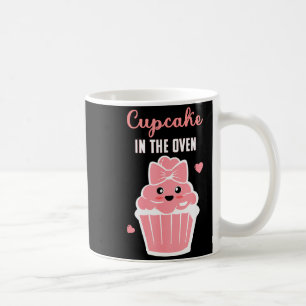 Schattige Cupcake In De Oven Geslacht Onthulling B Koffiemok