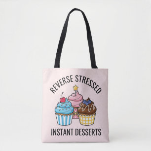 Schattige Cupcake Tote Bag
