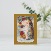 Schattige Cupid Valentijn - ! Feestdagenkaart (Staand voorkant)