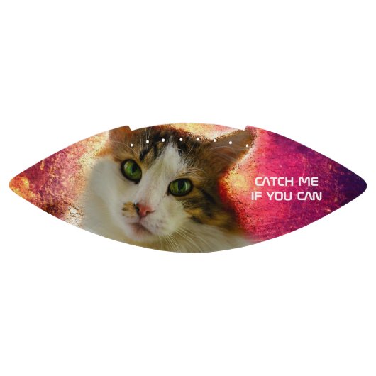 Schattige Cute Calico Cat American Football (Paneel)