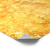 Schattige Cute Calico Cat Poster (Hoek)