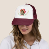 Schattige Cute Calico Cat Trucker Pet (In situ)