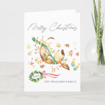 Schattige Cute Happy Dog Dachshund-kerstlampjes