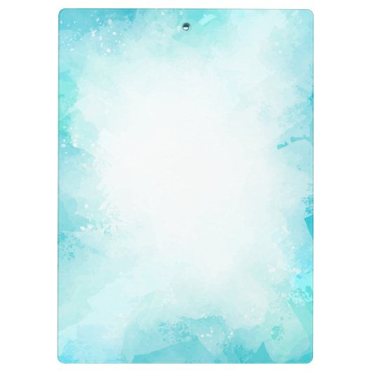 Schattige Cute Mermaid, Zee Monogram Klembord (Achterkant)