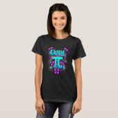 Schattige Cutie Pi Mathematics Pie Symbol Pun Pi D T-shirt (Voorkant volledig)