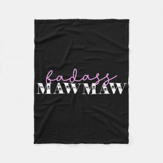 Schattige D Mawmaw Funny Skulls Maw-maw Fleece Deken
