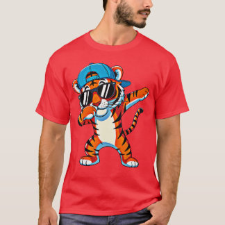 Schattige Dabbingiger Menoddler Jongens Dier Wilde T-shirt