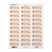 Schattige Dachshond Honden Kerst Geruite Trui Etiket (Full Sheet)