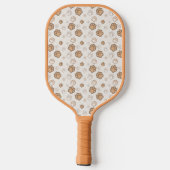 Schattige dachshond vrienden pickleball paddle (Achterkant)
