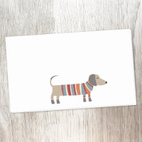 Schattige Dachshond Worst Hond