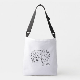 Schattige Dachshond Worstelhond – Crossbody Tas