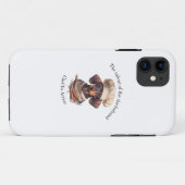 Schattige Dachshund Chef iPhone 11 Hoesje (Achterkant (horizontaal))