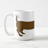 Schattige Dachshund Coffee-Mok Koffiemok (Links)
