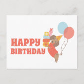 Schattige Dachshund Gefeliciteerd Briefkaart (Voorkant)