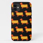 Schattige Dachshund Hot Dog Case-Mate iPhone Case (Achterkant)