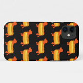 Schattige Dachshund Hot Dog Case-Mate iPhone Case (Achterkant (horizontaal))