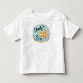 Schattige "Daddy's Star" Zeester Kinder Shirts (Voorkant)