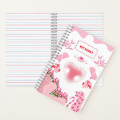 Schattige dagboek notitieboek (Binnen)