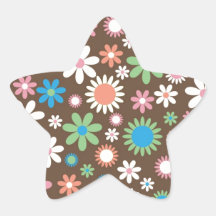 Schattige Daisy bloemmotief