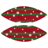 Schattige Daisy Flower Vrolijk Kerstfeest American Football (Panelen)