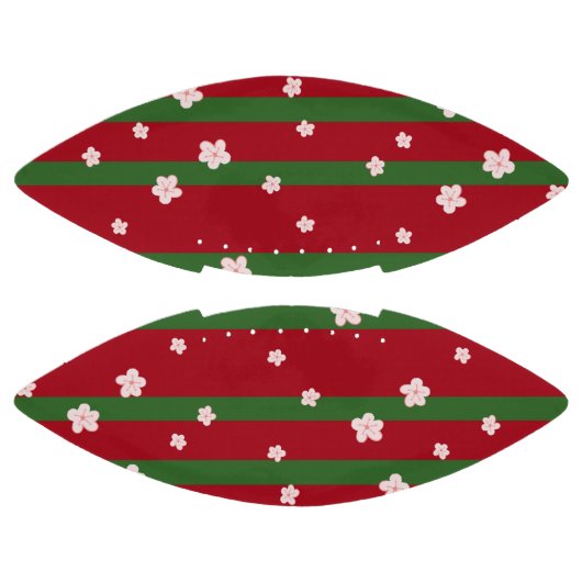 Schattige Daisy Flower Vrolijk Kerstfeest American Football (Panelen)