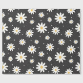 Schattige Daisy Flowers Pattern Cadeaupapier (Vlak)
