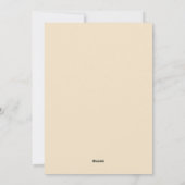 Schattige Daisy Woodland Animal Forest Feestdagenkaart (Achterkant)