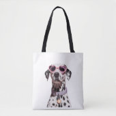 🐾💗 Schattige Dalmatiër Tote Bag (Voorkant)