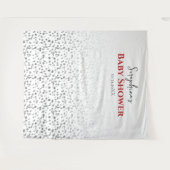 Schattige Dalmatisch vlekpatroon Wandkleed (Voorkant (horizontaal))